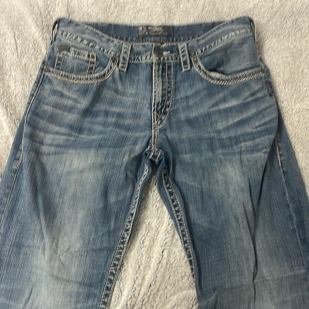 Silver jeans relaxed fit,Size 36X30